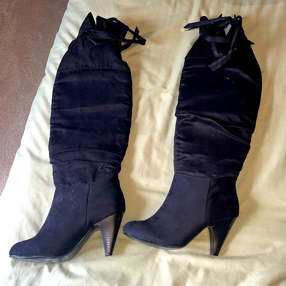 Brand new with paper in knee highs